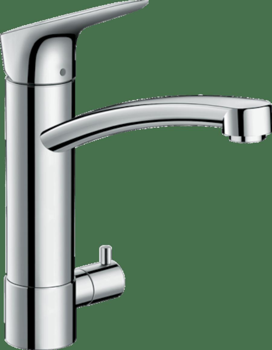 Dřezová baterie Hansgrohe Logis M31 s uzavíracím ventilem chrom 71834000