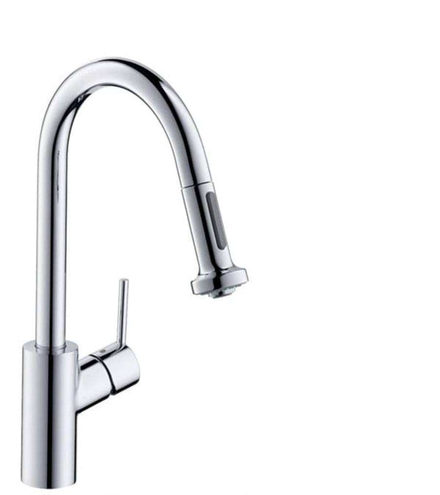 Dřezová baterie Hansgrohe Talis sklopné rameno chrom 73879000