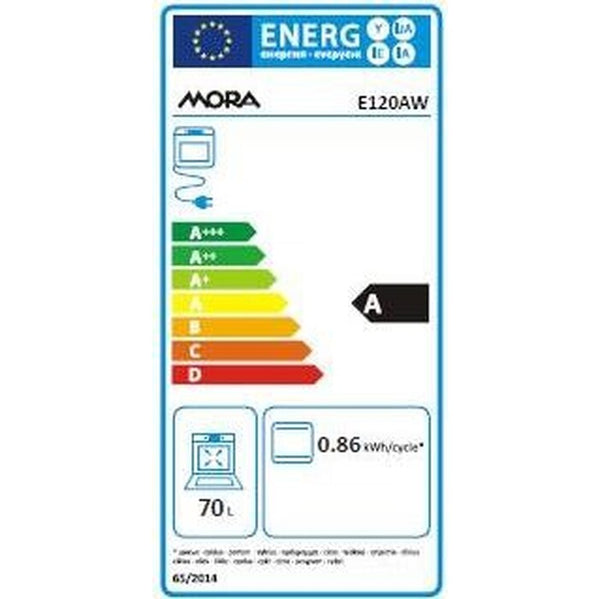 Elektrický sporák s litinovými plotýnkami MORA E 120 AW