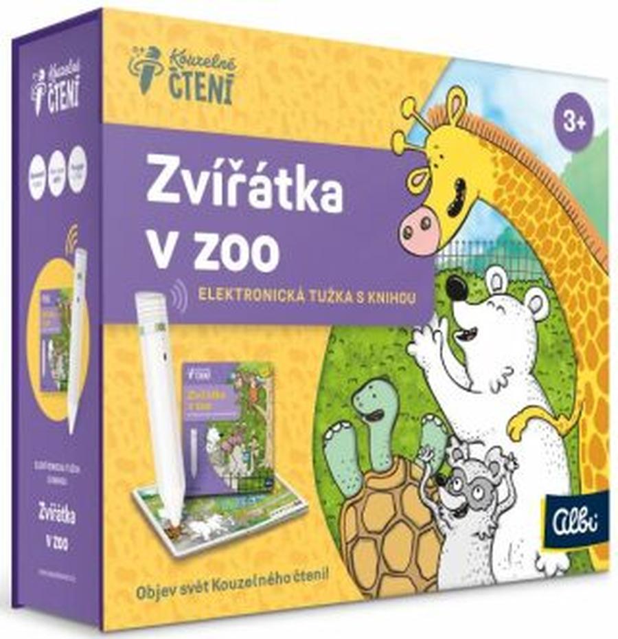 Elektronická Albi tužka 2.0 s knihou Zvířátka v ZOO