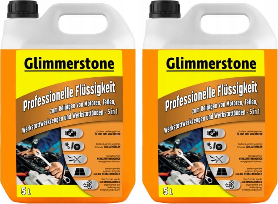 EmaHome - Čistící prostředek na motory a jejich díly 2x5l Glimmerstone