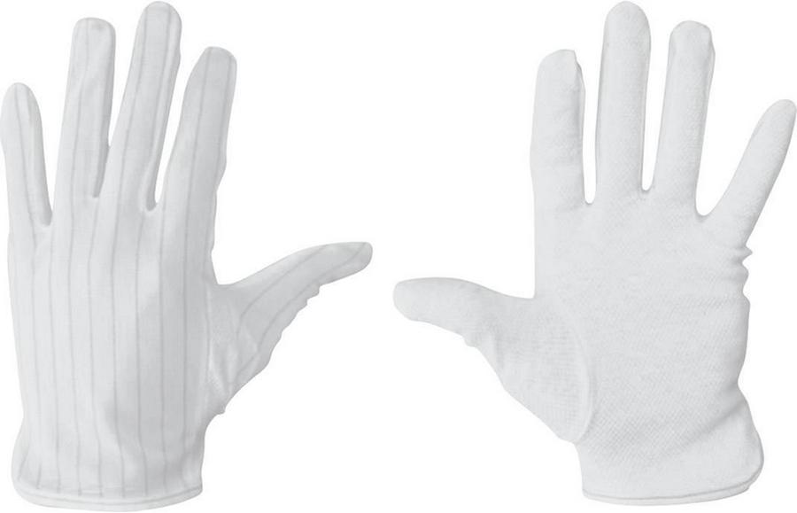 ESD textilní rukavice BJZ C-199 2814-M