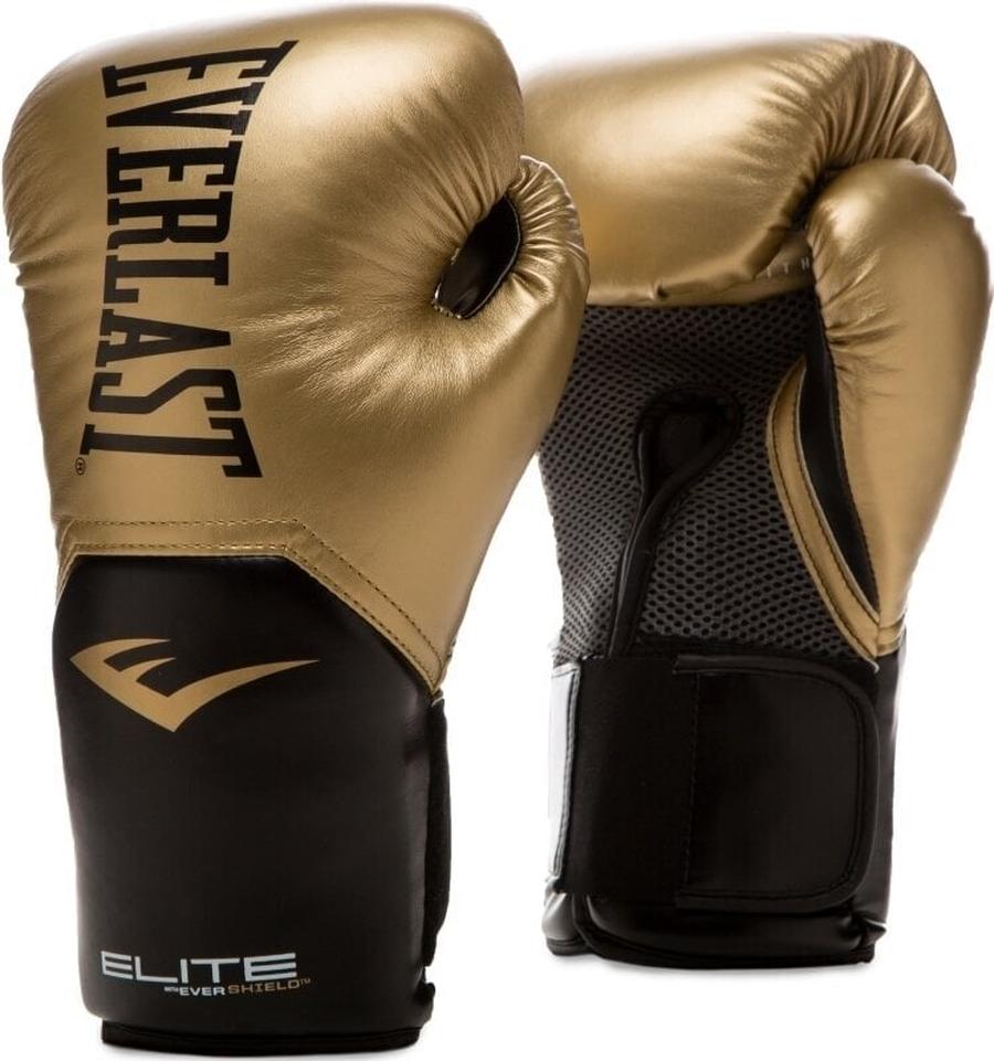 Everlast Pro Style Elite Gloves 10 oz Gold