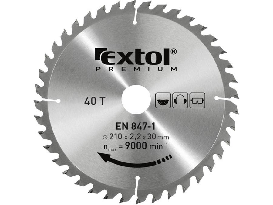 Extol Premium 8803207 kotouč pilový s Sk plátky, 125x1,3x22,2mm, 40T