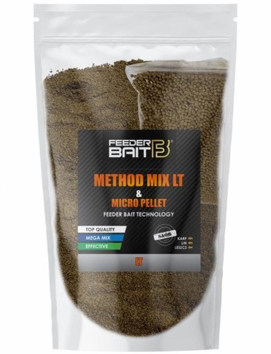 Feederbait methodmix lt & micro pellet 800 g + 200 g