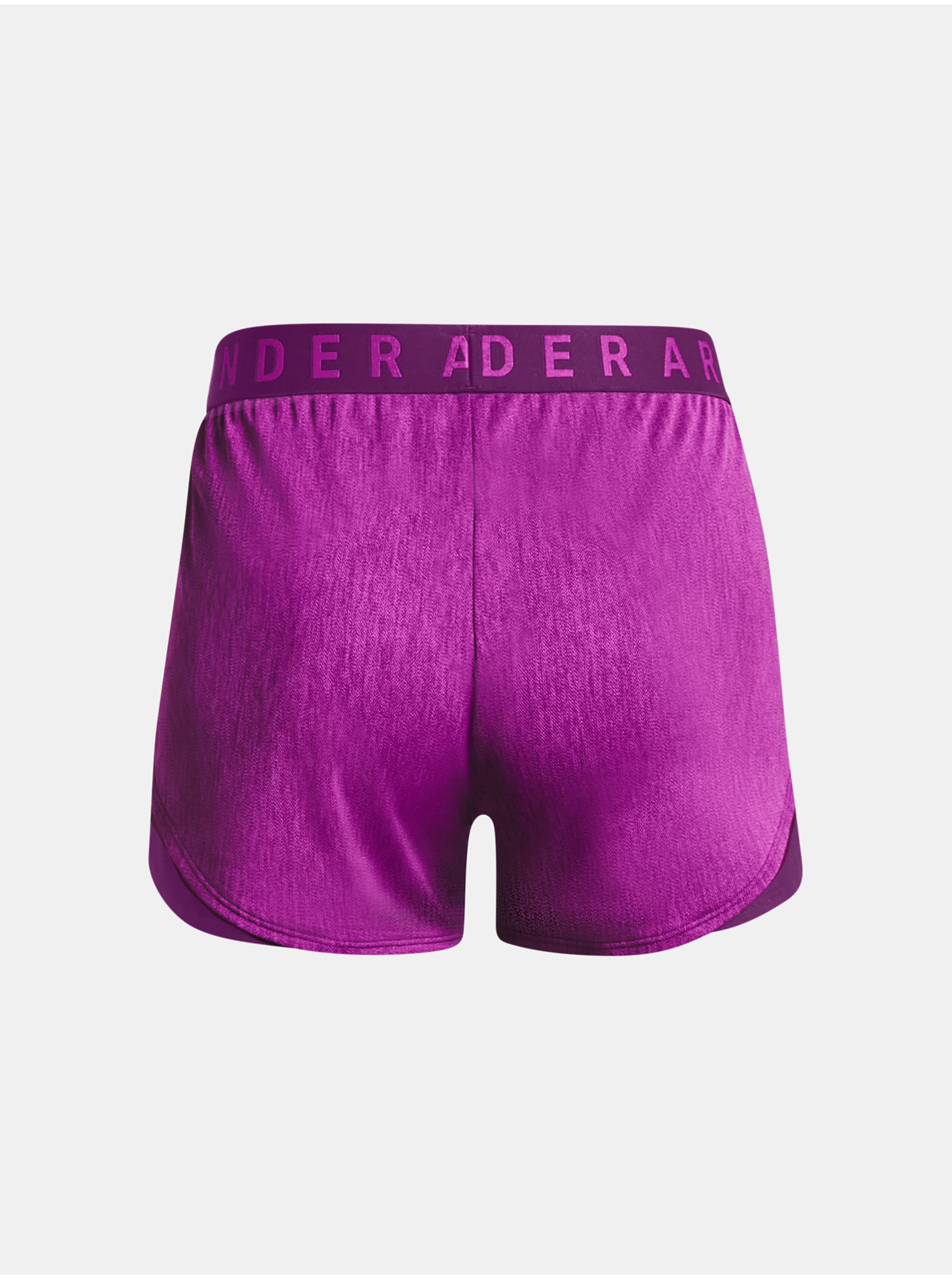 Fialové dámské kraťasy Under Armour Play Up Twist Shorts 3.0