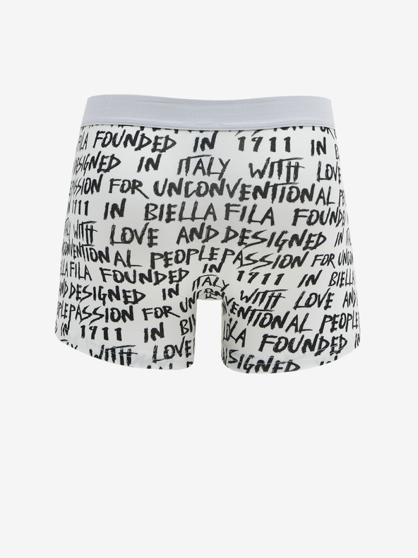 FILA Boxerky Bílá