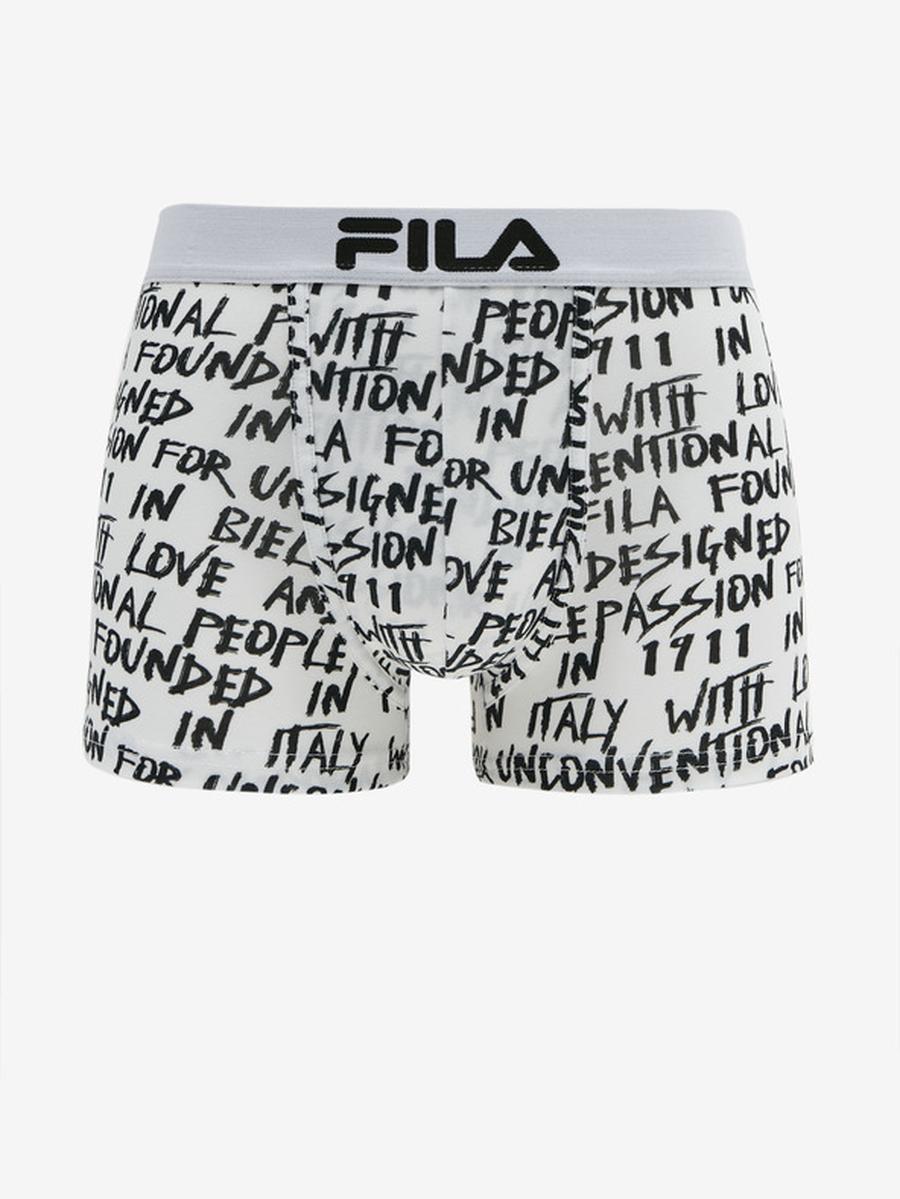 FILA Boxerky Bílá