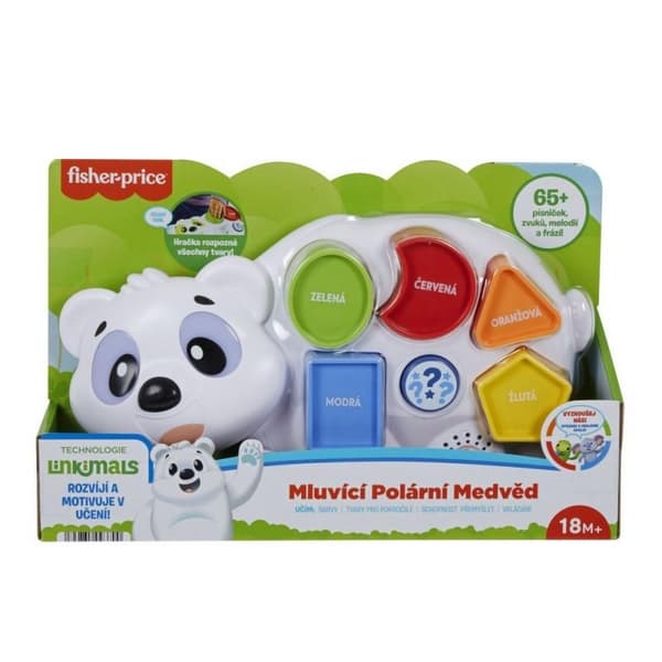 Fisher-Price® LINKIMALS MLUVÍCÍ POLÁRNÍ MEDVĚD CZ