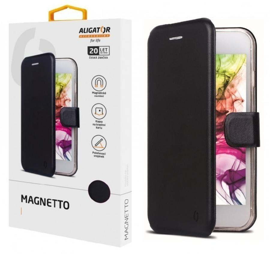 Flipové pouzdro ALIGATOR Magnetto pro Samsung Galaxy A02s, black