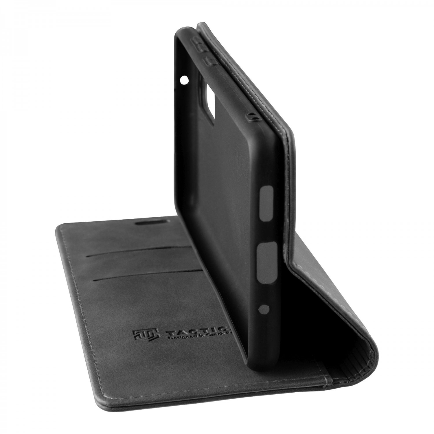 Flipové pouzdro Tactical Xproof pro Realme C21, černá