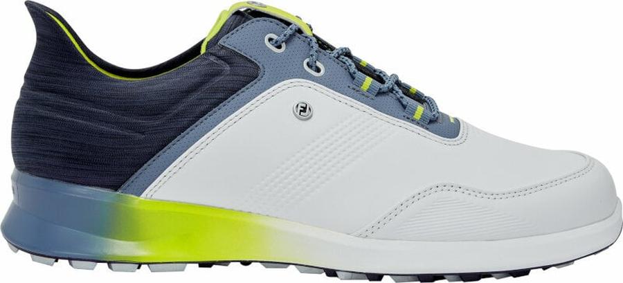 Footjoy Stratos Mens Golf Shoes White/Navy/Green 41