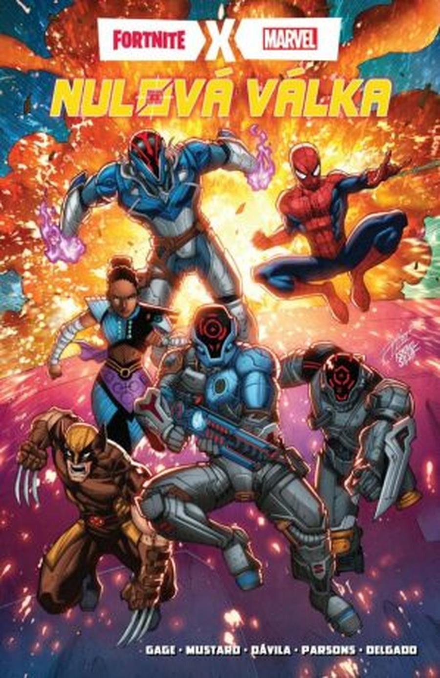 Fortnite X Marvel Nulová válka sebrané vydání - Christos Cage, Donald Mustard