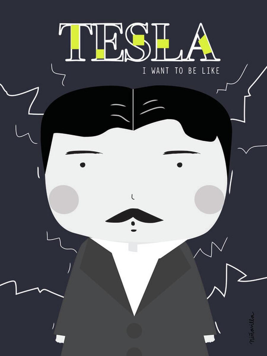 Fototapeta Tesla,