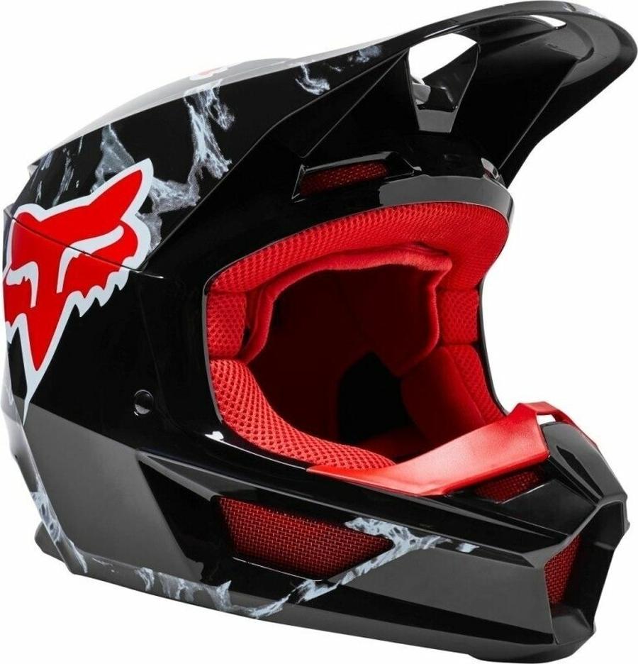 FOX V1 Karrera Helmet Black L Přilba