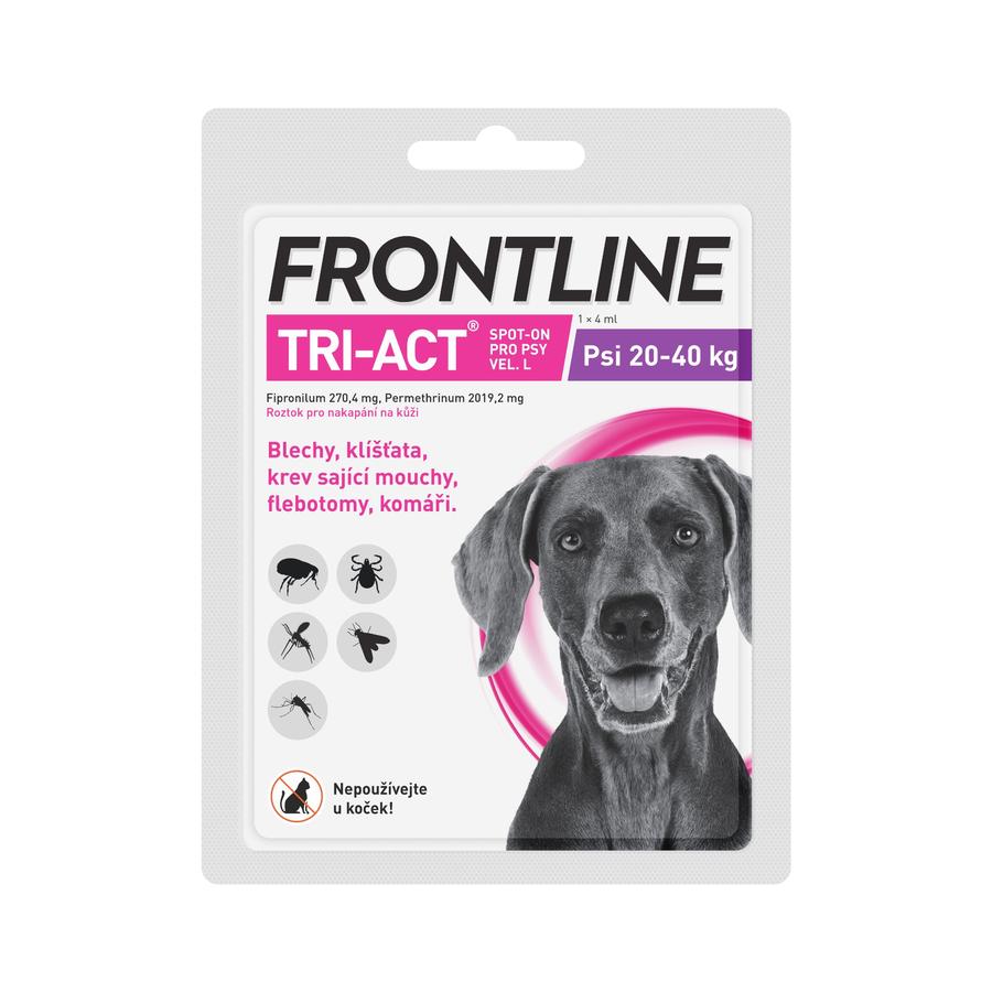 Frontline antiparazitika TRI-ACT Spot-on Dog 4ml L