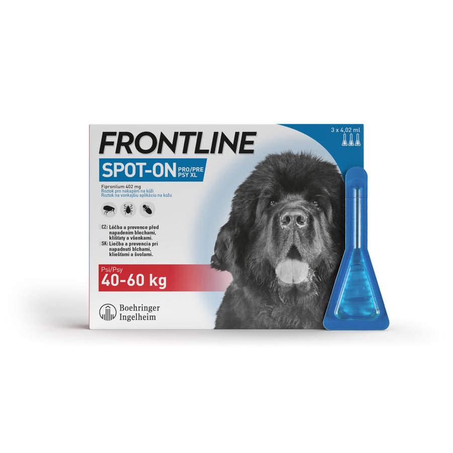 Frontline Spot-on Dog XL 3 x 4,02 ml