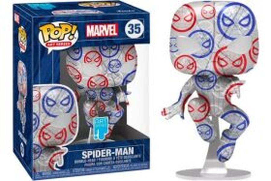 Funko POP Artist Series: Patriotic Age - Spider-Man