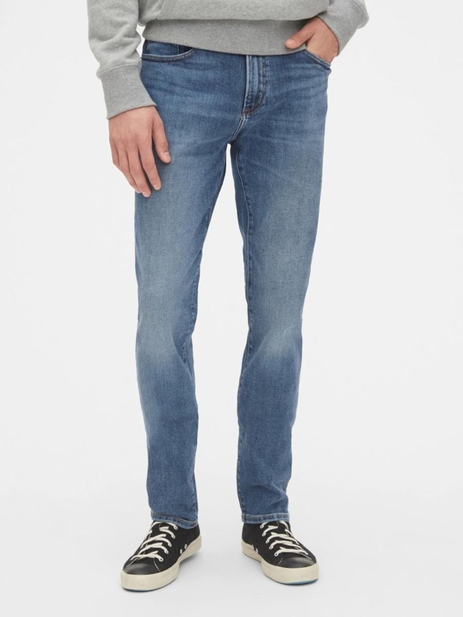 GAP Skinny Jeans Modrá