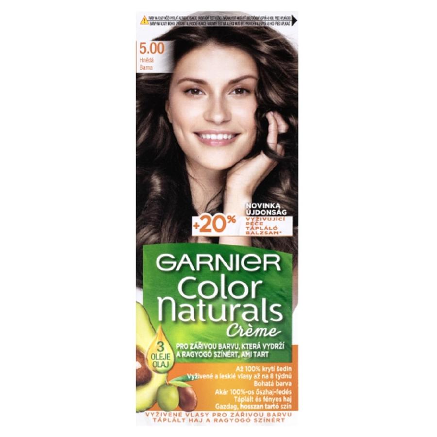 GARNIER Color Naturals Barva na vlasy 5.00 Hnědá