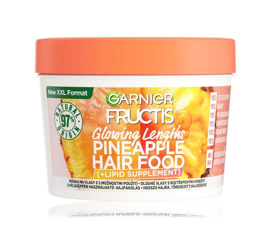 Garnier Fructis Hair Food Pineapple maska pro dlouhé vlasy 400 ml