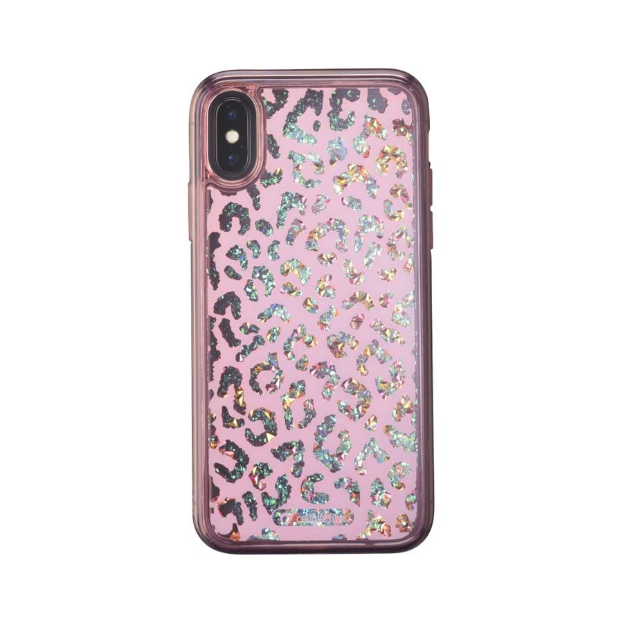 Gelové pouzdro Cellularline Stardust pro Apple iPhone X/XS, motiv Leo