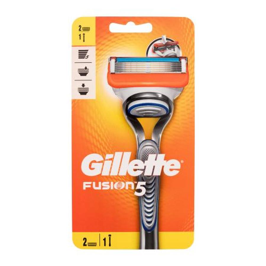 Gillette Fusion5 holicí strojek holicí strojek 1 ks + náhradní břit 1 ks pro muže