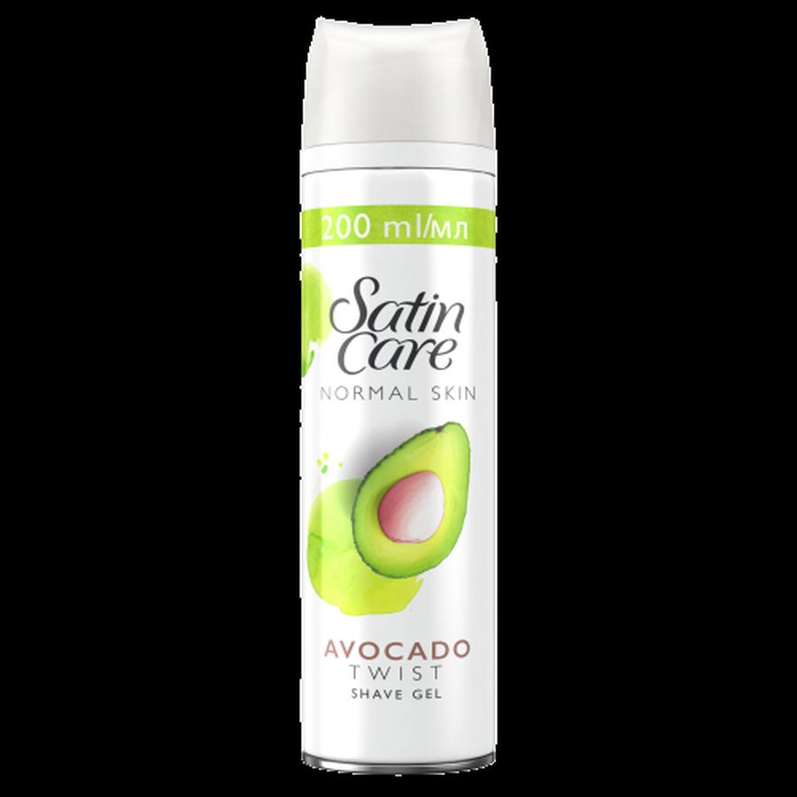 Gillette Satin Care gel holení AvocadoTwist 200 ml