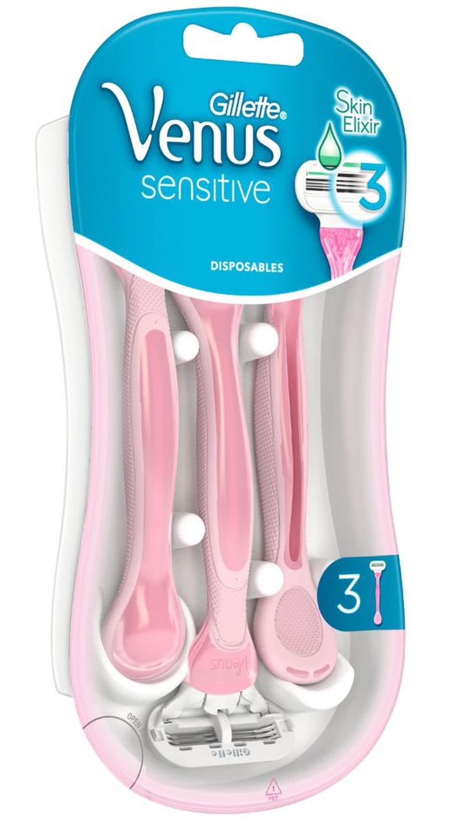 Gillette Venus Sensitive jednorázová holítka 3 ks