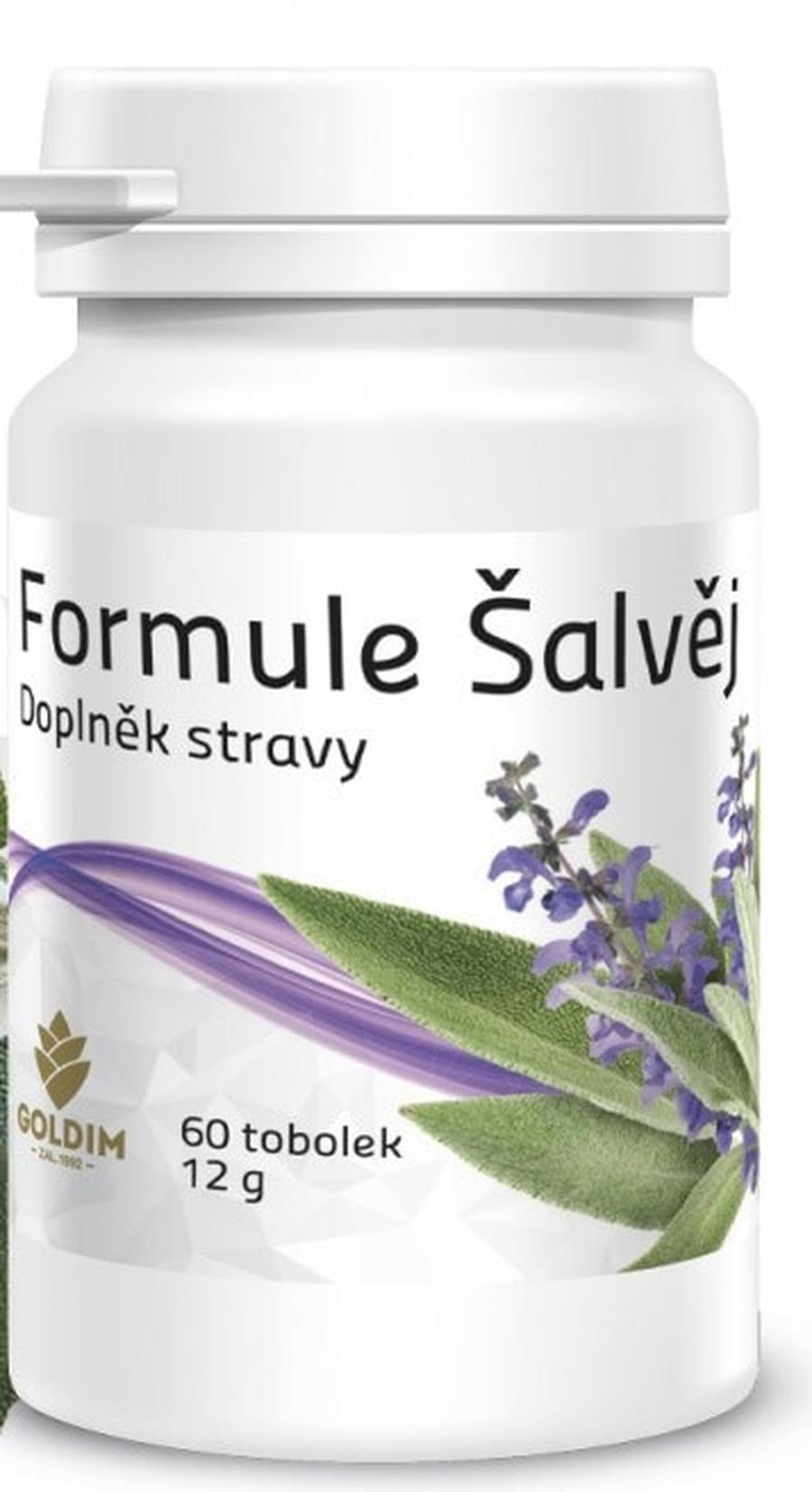 Goldim Formule Šalvěj, 60 kapslí