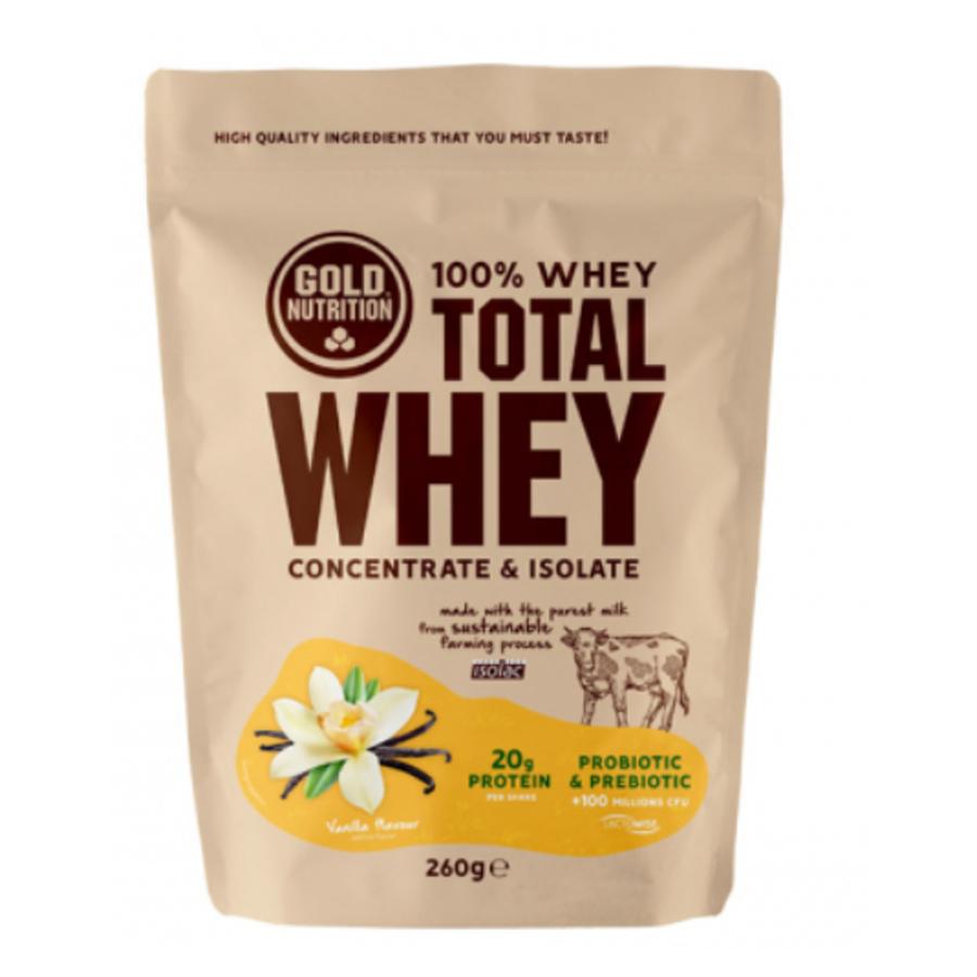 GOLDNUTRITION Total whey protein vanilka 260 g