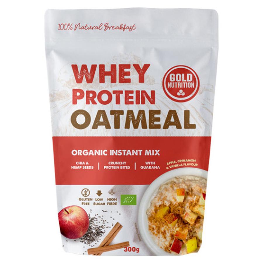 GOLDNUTRITION Whey protein oatmeal  jablko, skořice a vanilka 300 g