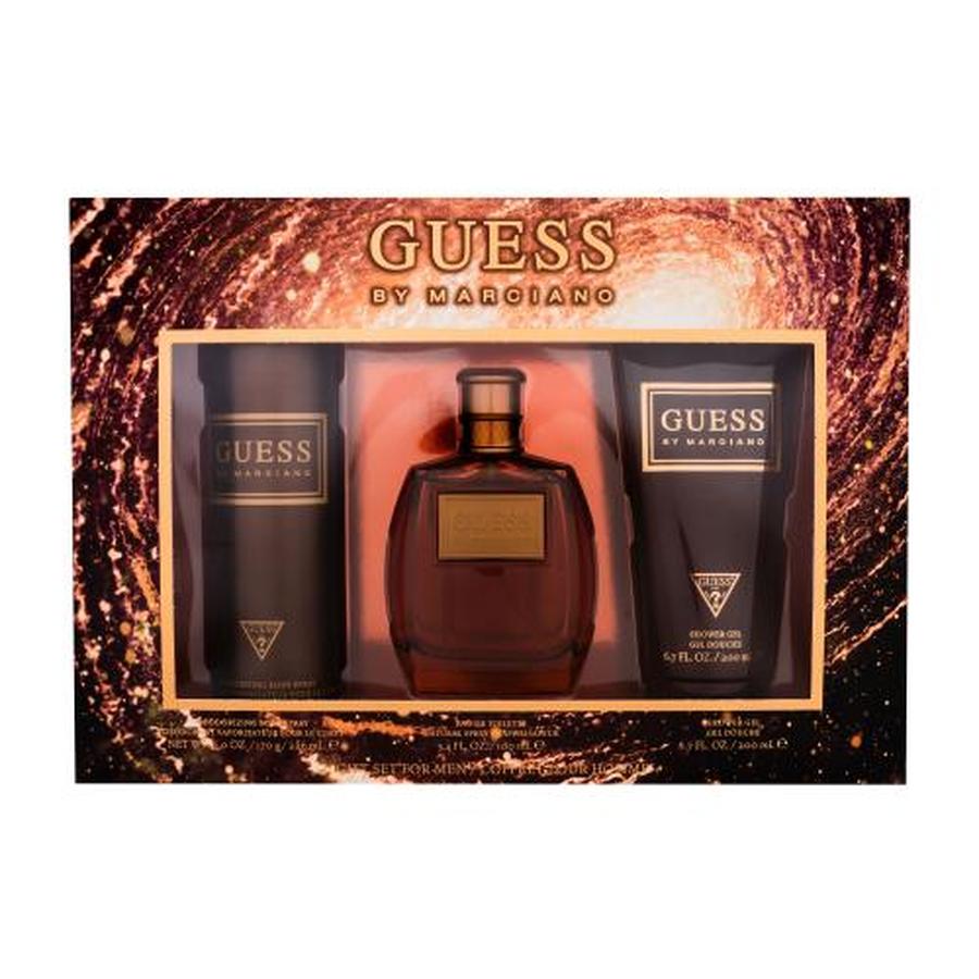 GUESS Guess by Marciano dárková kazeta toaletní voda 100 ml + sprchový gel 200 ml + deodorant 226 ml pro muže