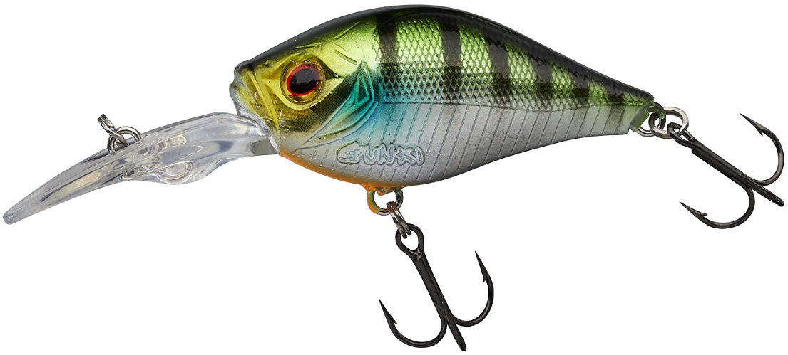 Gunki Wobler D-Gigan F 3,9cm Barva: Green Perch