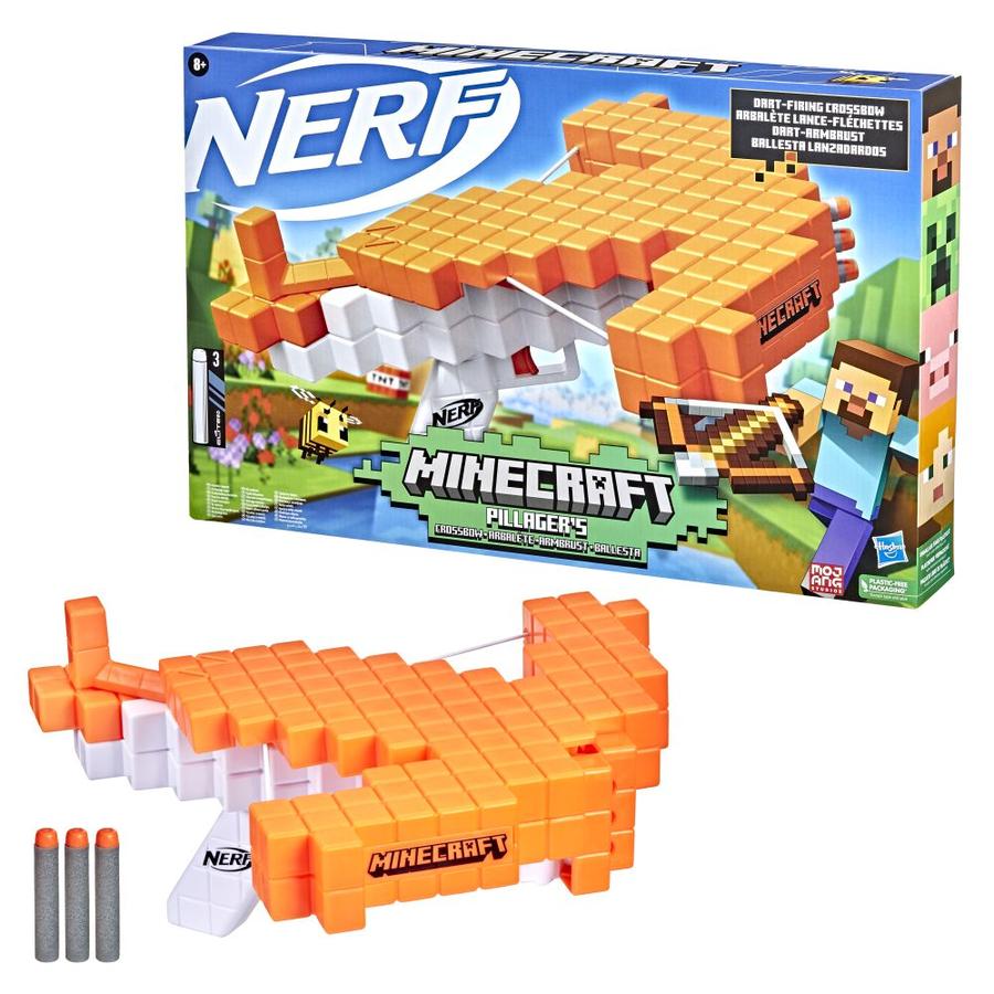 Hasbro Nerf minecradt pillagers Crossbow