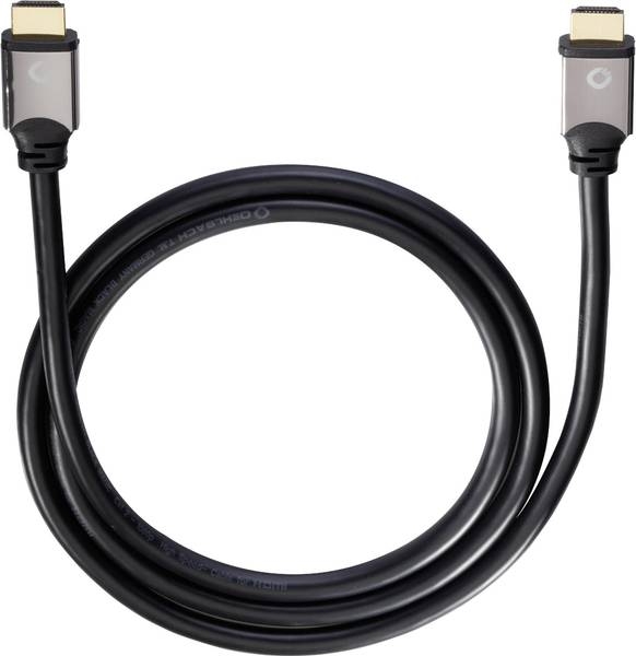 HDMI kabel Oehlbach [1x HDMI zástrčka - 1x HDMI zástrčka] černá 10.00 m