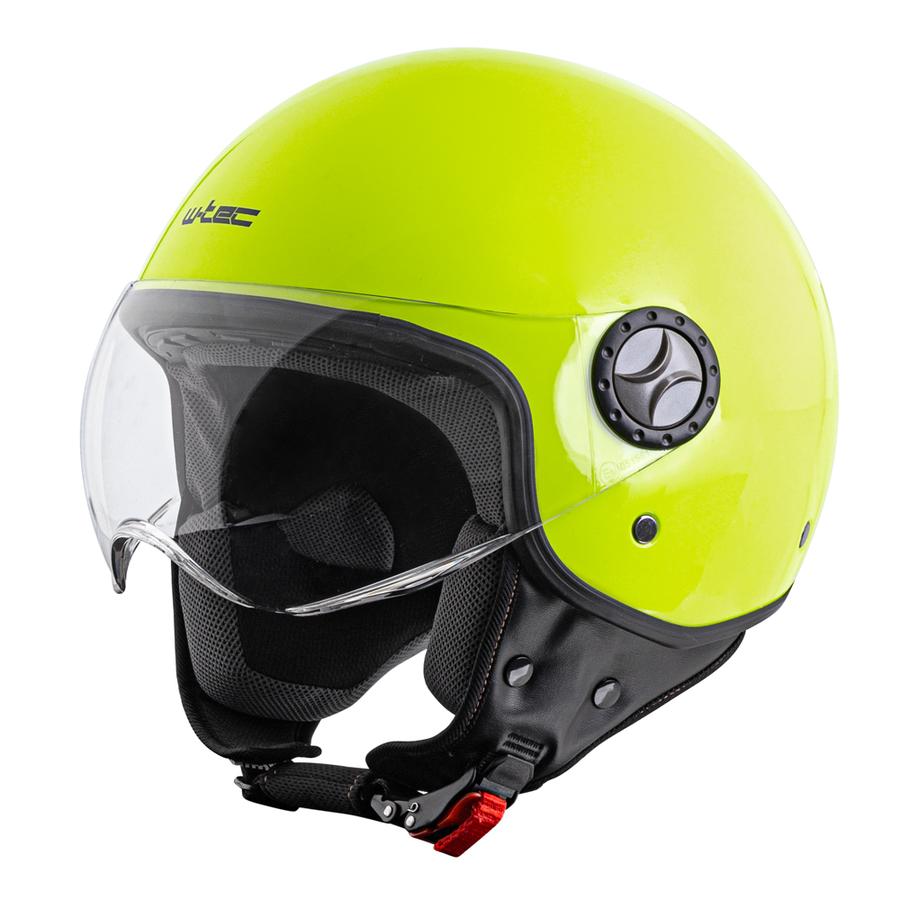 Helma na skútr W-TEC FS-701FY Fluo Yellow  fluo zelená  XS