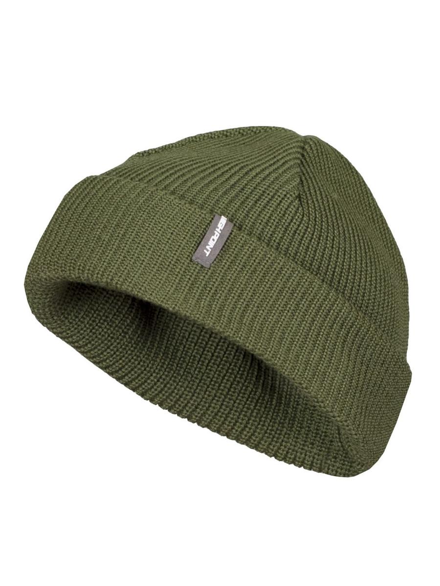 High point Alpha Merino Cap dark green Unisex čepice