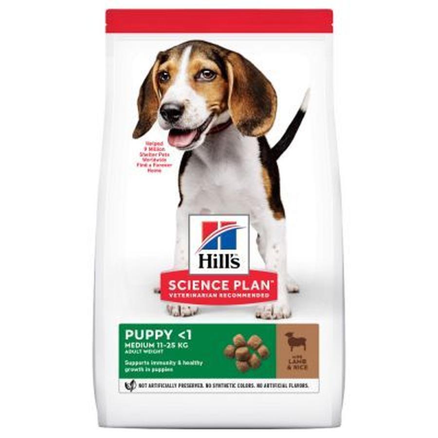 Hill's Science Plan Canine Puppy Medium Lamb a Rice 14 kg