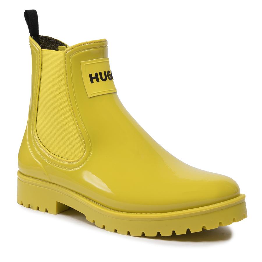 Holínky HUGO - Tabita Rain Bootie 50475480 10222177 01 Bright Yellow 735