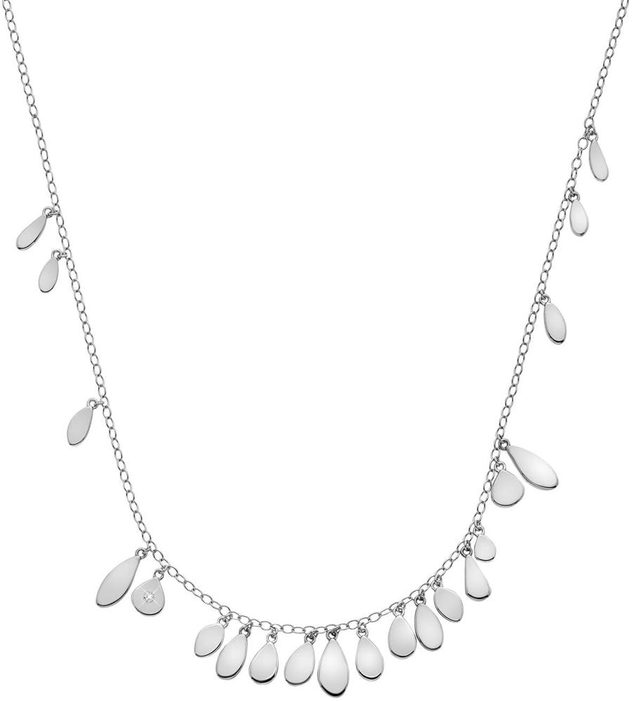 Hot Diamonds Stříbrný náhrdelník s diamantem Monsoon DN138