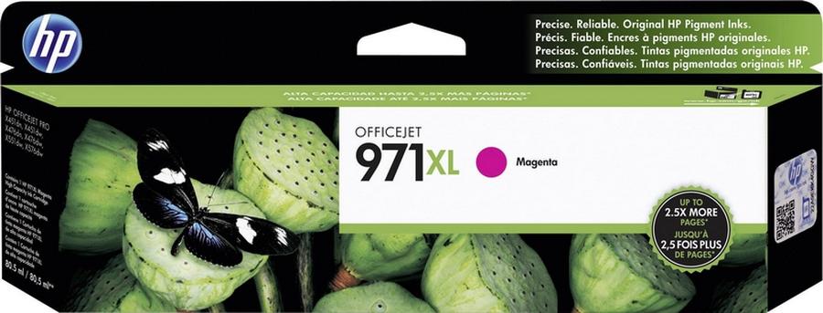 HP Inkoustová kazeta 971XL originál purppurová CN627AE