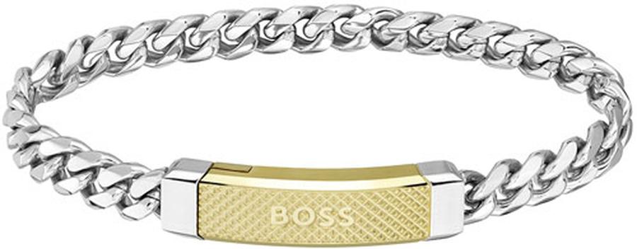 Hugo Boss Módní pánský bicolor náramek Bennett 1580261