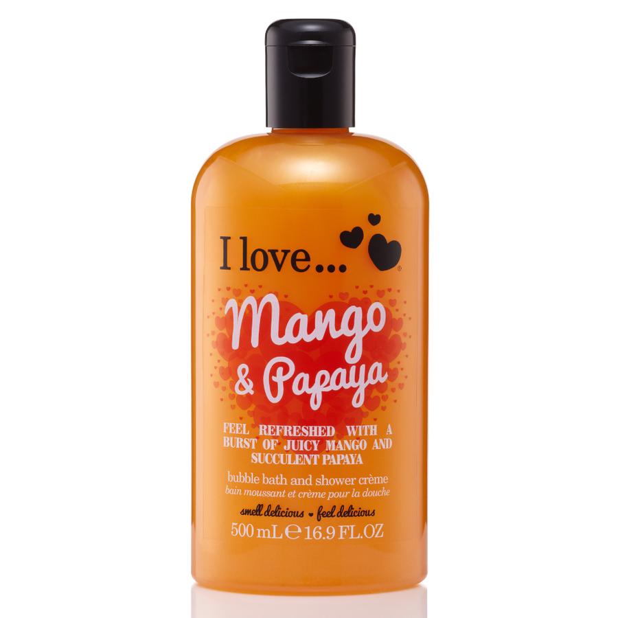 I LOVE Sprchový gel 500 ml - mango s papájou