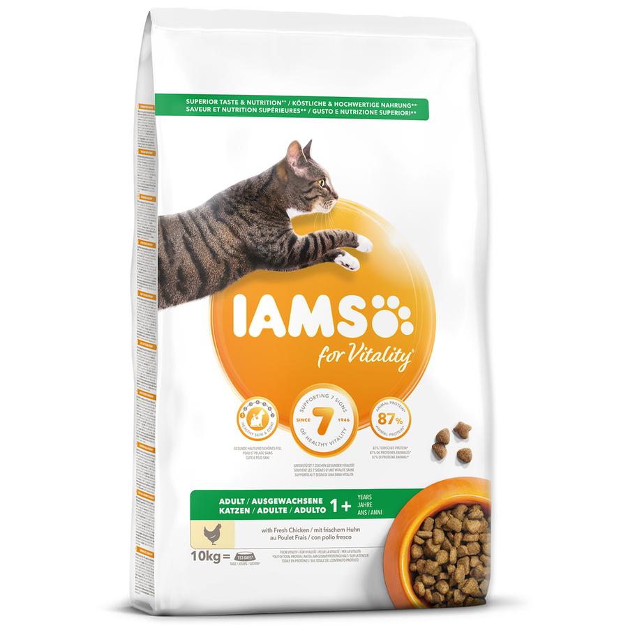 Iams Cat Adult Chicken 10Kg