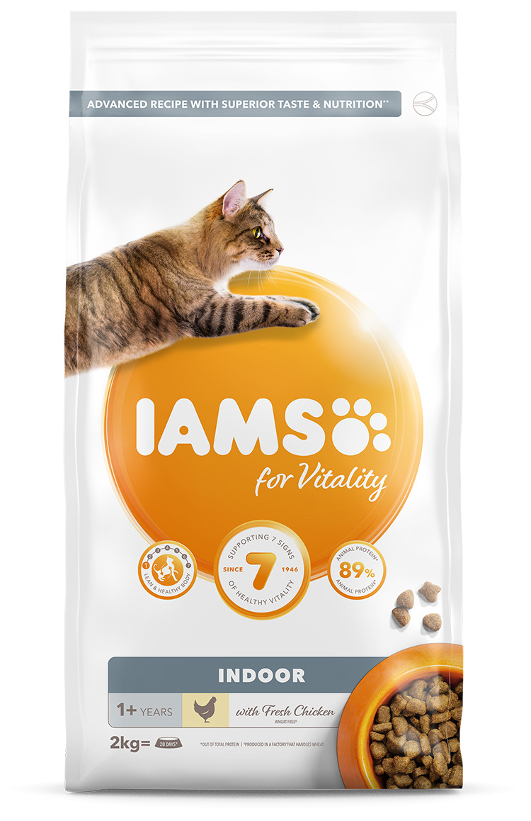 IAMS Cat Adult Indoor Chicken 2kg