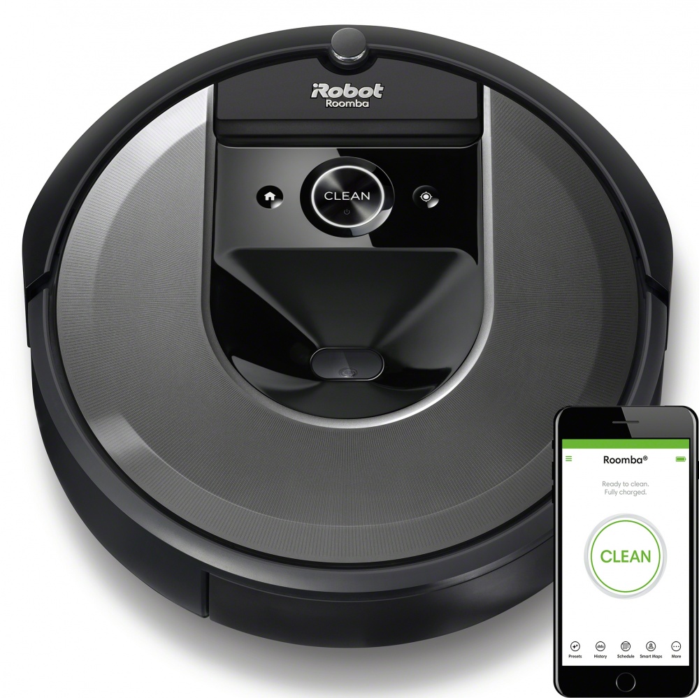 IRobot Roomba i7 grey WiFi - Zánovní - Robotický vysavač