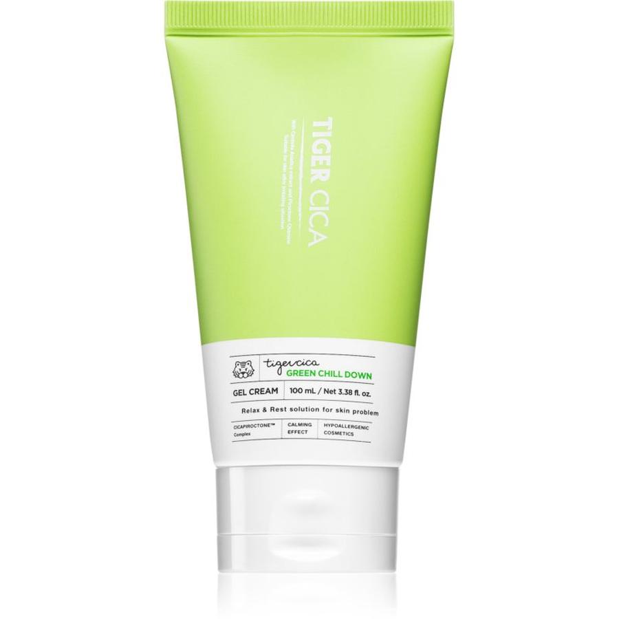 It´s Skin Tiger Cica Green Chill Down hydratační a zklidňující gel pro mastnou a problematickou pleť 100 ml