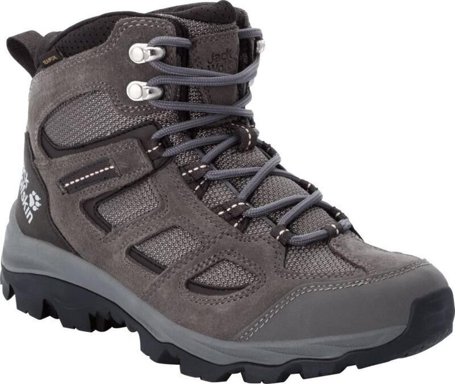 Jack Wolfskin Dámské outdoorové boty Vojo 3 Texapore Mid W Šedá-Růžová 38