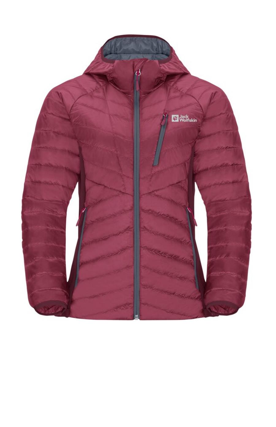 Jack Wolfskin Routeburn Pro Ins L, sangria red Dámská zateplená bunda